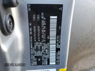 2020 Toyota Sequoia SR5 with VIN 5TDBY5G17LS174999, listed as a Copart auction lot 88127315 with 24,743 mi miles and Salvage Title. Bid and sale history available at carsss.com. Image 15.