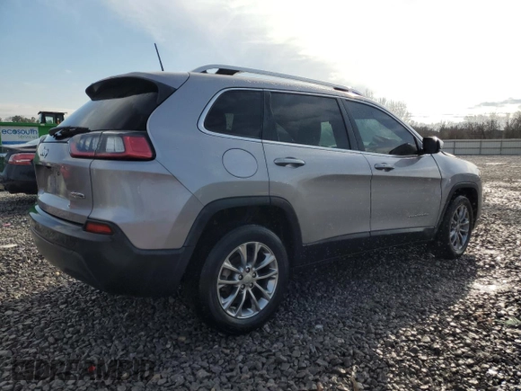 2020 Jeep Cherokee Latitude Plus with VIN 1C4PJLLB0LD614764, listed as a Copart auction lot 45201255 with 88,295 mi miles and Salvage Title. Bid and sale history available at carsss.com. Image 3.