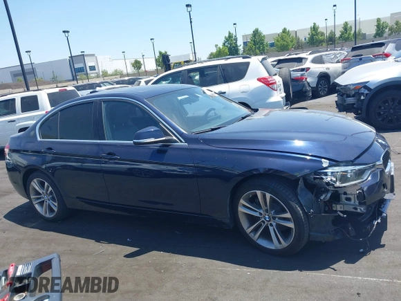 2017 BMW 3 Series 330i with VIN WBA8B9G37HNU54209, listed as a IAAI auction lot 42714703 with 55,024 mi miles and . Bid and sale history available at DreamBid. Image 13.