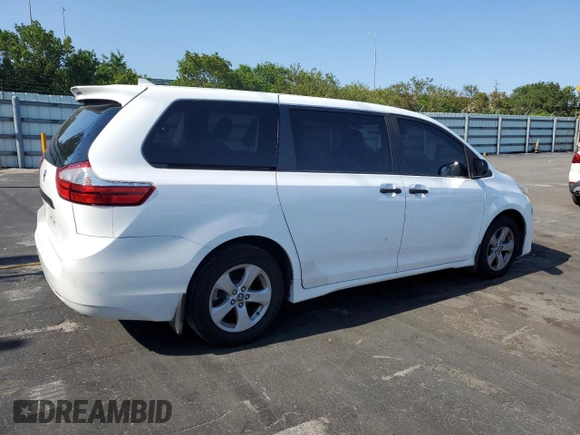 2019 Toyota Sienna L с VIN 5TDZZ3DC5KS992168, выставлен на аукционе Copart как лот 56454755 с пробегом 165 764 миль миль и Чистый • Clean title. История ставок и продаж доступна на DreamBid. Изображение 3.