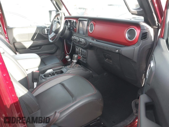 2021 Jeep Wrangler Unlimited Rubicon z VIN 1C4HJXFG0MW575473, wystawiony jako IAAI lot #41681352 z przebiegiem 54 968 mil mil oraz . Historia ofert i sprzedaży dostępna na DreamBid. Obrazek 5.