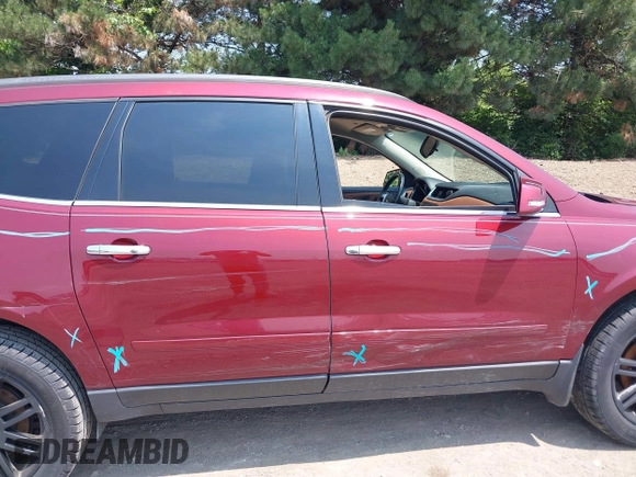 2015 Chevrolet Traverse LT with VIN 1GNKRGKD1FJ361464, listed as a IAAI auction lot 42492063 with 223,560 mi miles and . Bid and sale history available at DreamBid. Image 13.