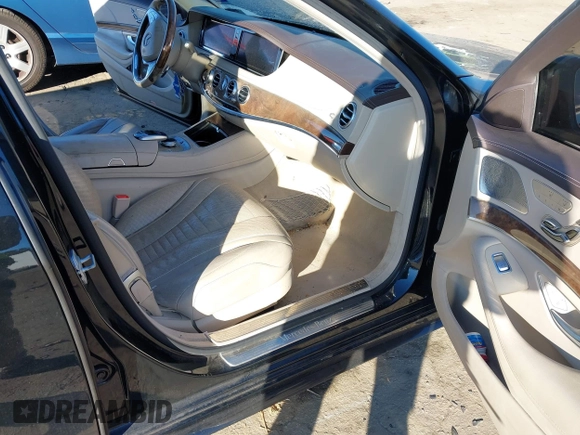 2015 Mercedes-Benz S-Class S 550 with VIN WDDUG8CB0FA077923, listed as a IAAI auction lot 41337033 with 121,957 mi miles. Bid and sale history available at carsss.com. Image 5.