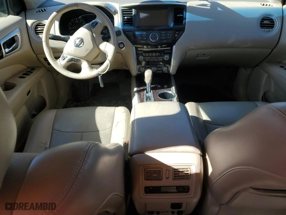 2014 Nissan Pathfinder S with VIN 5N1AR2MM8EC686566, listed as a Copart auction lot 46704335 with 155,198 mi miles and Salvage Title. Bid and sale history available at carsss.com. Image 8.
