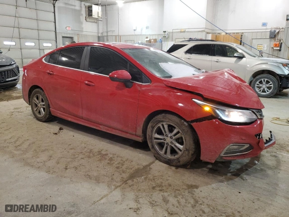 2016 Chevrolet Cruze LT with VIN 1G1BE5SM1G7267911, listed as a Copart auction lot 45299285 with 0 mi miles and Salvage Title. Bid and sale history available at carsss.com. Image 4.