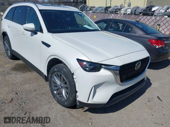 2024 Mazda CX-90 Preferred Plus with VIN JM3KKCHD1R1149169, listed as a IAAI auction lot 41935631 with 17,043 mi miles and . Bid and sale history available at DreamBid. Image 1.