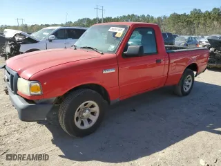 2010 Ford Ranger XL with VIN 1FTKR1AD3APA57209, listed as a Copart auction lot 50052105 with 200,011 mi miles and Salvage Title. Bid and sale history available at carsss.com. Image 1.