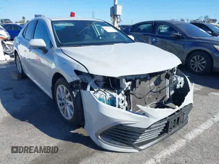 2023 Toyota Camry LE with VIN 4T1R11AK2PU162382, listed as a IAAI auction lot 41805508 with 16,323 mi miles. Bid and sale history available at carsss.com. Image 1.