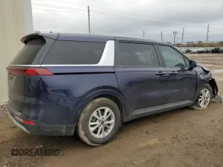 2024 Kia Carnival LX with VIN KNDNB4H33R6335205, listed as a Copart auction lot 84955764 with 26,539 mi miles and Salvage Title. Bid and sale history available at carsss.com. Image 3.