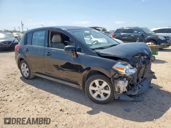2009 Nissan Versa SL with VIN 3N1BC13E69L383863, listed as a Copart auction lot 59166235 with 138,630 mi miles and Salvage title. Bid and sale history available at DreamBid. Image 4.