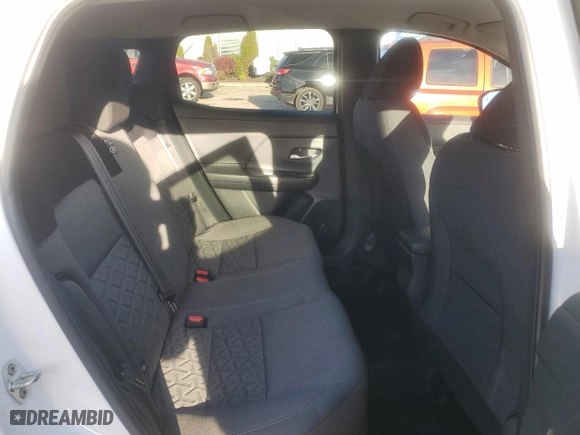 2025 Nissan Kicks SV with VIN 3N8AP6CB3SL312825, listed as a Copart auction lot 81908834 with 1,128 mi miles and Salvage Title. Bid and sale history available at carsss.com. Image 11.
