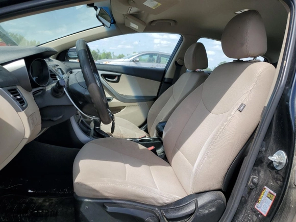 2016 Hyundai Elantra SE with VIN 5NPDH4AE3GH789561, listed as a Copart auction lot 53980175 with 233,320 mi miles and Clean Title. Bid and sale history available at carsss.com. Image 7.