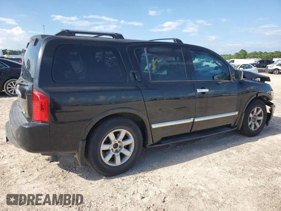 2007 Infiniti QX56 with VIN 5N3AA08A07N803017, listed as a Copart auction lot 60025774 with 237,136 mi miles and Salvage Title. Bid and sale history available at carsss.com. Image 3.