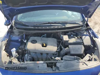 2017 Kia Forte LX with VIN 3KPFK4A70HE080863, listed as a Copart auction lot 85850544 with 37,688 mi miles and Salvage Title. Bid and sale history available at carsss.com. Image 11.