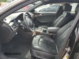 2014 Audi A6 Premium Plus with VIN WAUFGAFC9EN164626, listed as a Copart auction lot 61979655 with 125,204 mi miles and Salvage title. Bid and sale history available at DreamBid. Image 7.