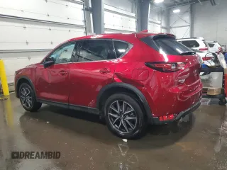 2018 Mazda CX-5 Grand Touring with VIN JM3KFBDM5J0454026, listed as a Copart auction lot 60672315 with 12,292 mi miles and Salvage title. Bid and sale history available at DreamBid. Image 2.