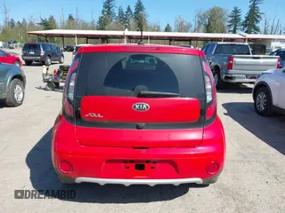 2018 Kia Soul + with VIN KNDJP3A56J7562327, listed as a IAAI auction lot 42014736 with 34,260 mi miles. Bid and sale history available at carsss.com. Image 17.