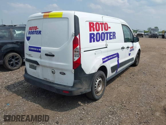 2019 Ford Transit Connect XL z VIN NM0LS7E24K1395580, wystawiony jako IAAI lot #42426540 z przebiegiem 187 824 mil mil oraz . Historia ofert i sprzedaży dostępna na DreamBid. Obrazek 4.
