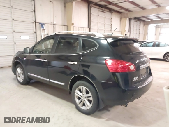 2012 Nissan Rogue SV with VIN JN8AS5MV6CW352006, listed as a IAAI auction lot 41206198 with 136,258 mi miles. Bid and sale history available at carsss.com. Image 3.