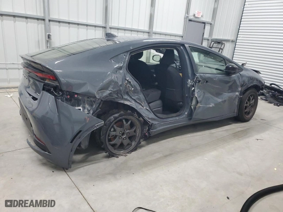 2024 Toyota Prius LE with VIN JTDACAAU3R3020113, listed as a Copart auction lot 51747135 with 21,203 mi miles and Non Repairable. Bid and sale history available at carsss.com. Image 3.
