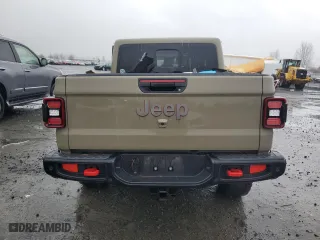 2020 Jeep Gladiator Rubicon with VIN 1C6JJTBGXLL195127, listed as a Copart auction lot 87085074 with 94,362 mi miles and Salvage Title. Bid and sale history available at carsss.com. Image 6.