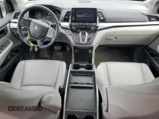 2024 Honda Odyssey EX-L with VIN 5FNRL6H66RB007026, listed as a Copart auction lot 51285525 with 22,382 mi miles and Salvage Title. Bid and sale history available at DreamBid. Image 8.