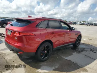 2019 Jaguar F-Pace 25t Premium with VIN SADCJ2FX0KA397415, listed as a Copart auction lot 54487285 with 92,586 mi miles and Non repairable. Bid and sale history available at DreamBid. Image 3.