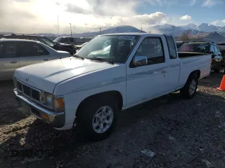 1996 Nissan Frontier XE z VIN 1N6SD16S5TC341552, wystawiony jako Copart lot #87294354 z przebiegiem 37 734 mil mil oraz Czysty tytuł • Clean title. Historia ofert i sprzedaży dostępna na DreamBid. Obrazek 1.