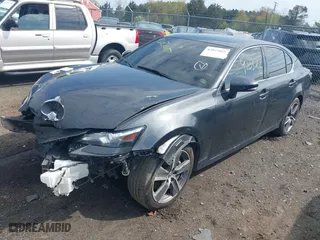 2017 Lexus GS with VIN JTHCZ1BL2HA006547, listed as a IAAI auction lot 42037015 with 71,566 mi miles. Bid and sale history available at carsss.com. Image 2.