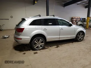 2012 Audi Q7 Prestige with VIN WA1VMAFE4CD000206, listed as a Copart auction lot 50737525 with Not provided miles and Salvage title. Bid and sale history available at DreamBid. Image 3.