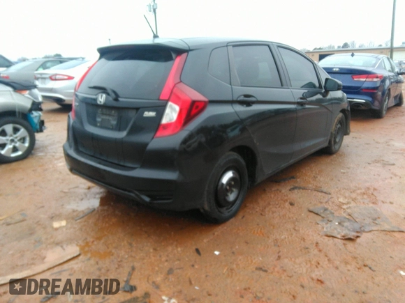 2019 Honda Fit LX with VIN 3HGGK5H44KM744022, listed as a IAAI auction lot 41243036 with 93,693 mi miles. Bid and sale history available at carsss.com. Image 4.