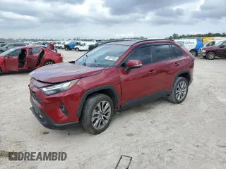 2022 Toyota RAV4 XLE Premium with VIN 2T3C1RFV5NW226684, listed as a Copart auction lot 42021355 with 19,722 mi miles and Salvage Title. Bid and sale history available at carsss.com. Image 1.