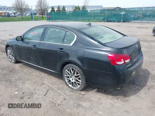 2007 Lexus GS 350 with VIN JTHCE96S370010901, listed as a IAAI auction lot 42113676 with 388,296 mi miles. Bid and sale history available at carsss.com. Image 3.