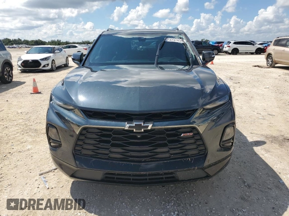 2019 Chevrolet Blazer RS z VIN 3GNKBJRS7KS650895, wystawiony jako Copart lot #58245465 z przebiegiem Nie podano mil oraz Nie do naprawy • Non repairable. Historia ofert i sprzedaży dostępna na DreamBid. Obrazek 5.