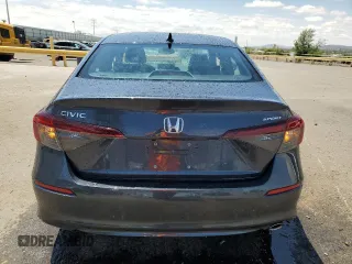 2025 Honda Civic Sport with VIN 2HGFE2F54SH597339, listed as a Copart auction lot 59795335 with 228 mi miles and Clean title. Bid and sale history available at DreamBid. Image 6.