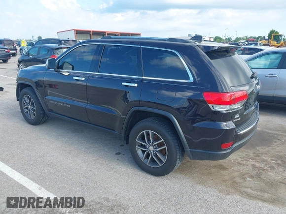 2018 Jeep Grand Cherokee Limited with VIN 1C4RJFBG4JC433449, listed as a IAAI auction lot 42219850 with 111,961 mi miles and . Bid and sale history available at DreamBid. Image 3.
