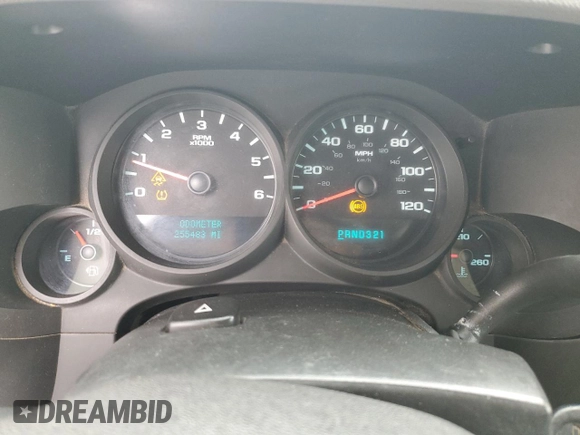 2011 Chevrolet Silverado 1500 Work Truck with VIN 1GCRCPEX2BZ166483, listed as a Copart auction lot 50877635 with 255,483 mi miles and Clean Title. Bid and sale history available at DreamBid. Image 9.
