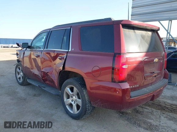 2016 Chevrolet Tahoe LT with VIN 1GNSKBKC7GR465751, listed as a IAAI auction lot 41983178 with 101,428 mi miles and . Bid and sale history available at DreamBid. Image 3.