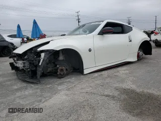 2019 Nissan 370Z Nismo with VIN JN1AZ4EH0KM422543, listed as a Copart auction lot 62361335 with Not provided miles and Salvage title. Bid and sale history available at DreamBid. Image 1.