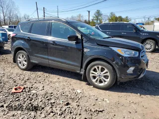 2017 Ford Escape SE with VIN 1FMCU9GD2HUD63690, listed as a Copart auction lot 47645275 with 66,735 mi miles and Salvage Title. Bid and sale history available at carsss.com. Image 4.