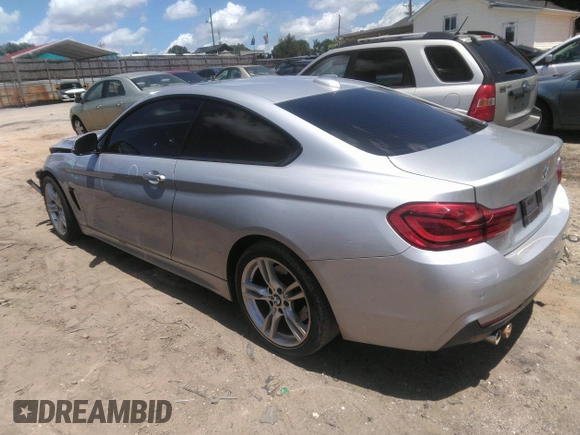 2019 BMW 4 Series 430i with VIN WBA4W3C58KAF92494, listed as a IAAI auction lot 42528382 with 102,695 mi miles and . Bid and sale history available at DreamBid. Image 3.