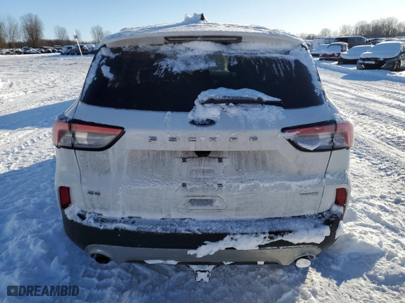 2022 Ford Escape SE with VIN 1FMCU9G67NUA33539, listed as a Copart auction lot 44787515 with 65,814 mi miles and Non Repairable. Bid and sale history available at carsss.com. Image 6.