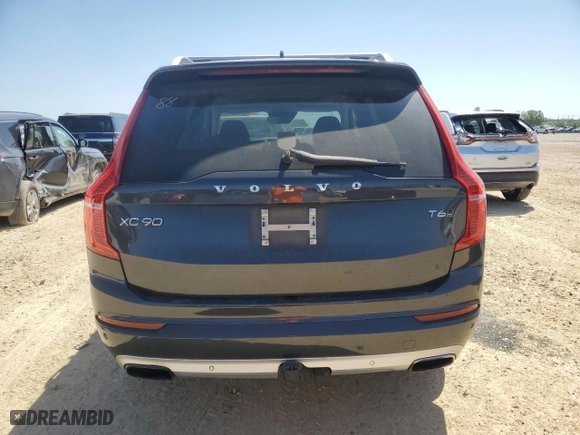 2016 Volvo XC90 T6 Momentum with VIN YV4A22PK0G1044616, listed as a Copart auction lot 52130415 with 151,786 mi miles and Clean Title. Bid and sale history available at carsss.com. Image 6.