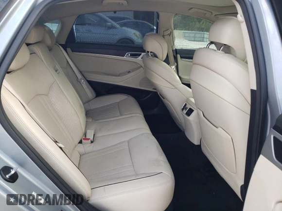2017 Genesis G80 3.8L with VIN KMHGN4JE0HU191405, listed as a Copart auction lot 72058054 with 130,027 mi miles and Salvage Title. Bid and sale history available at carsss.com. Image 10.