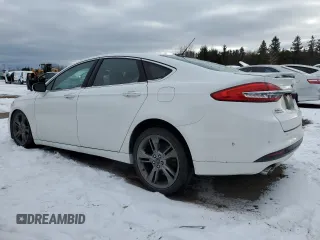 2017 Ford Fusion Sport with VIN 3FA6P0VP4HR188454, listed as a Copart auction lot 88583475 with 77,839 mi miles and Salvage Title. Bid and sale history available at carsss.com. Image 2.
