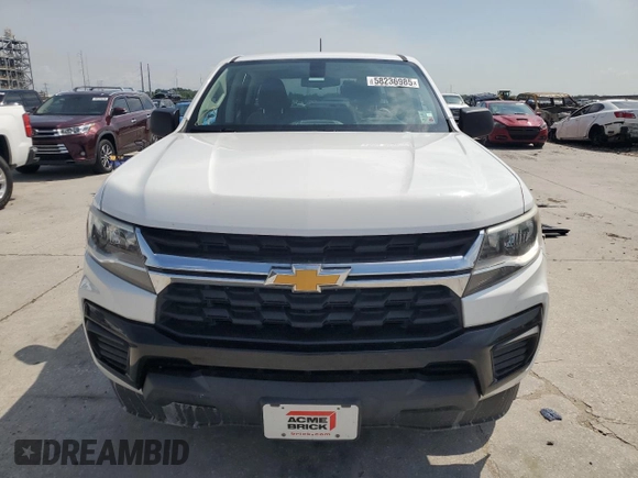 2022 Chevrolet Colorado 2WD Work Truck z VIN 1GCGSBEA5N1126216, wystawiony jako Copart lot #58236985 z przebiegiem 140 786 mil mil oraz Szkoda całkowita • Salvage title. Historia ofert i sprzedaży dostępna na DreamBid. Obrazek 5.