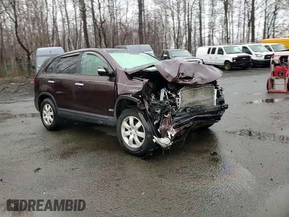 2011 Kia Sorento LX with VIN 5XYKTCA1XBG026448, listed as a Copart auction lot 51687725 with 150,426 mi miles and Salvage Title. Bid and sale history available at carsss.com. Image 12.