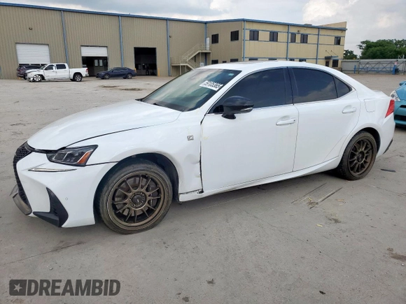 2019 Lexus IS 300 z VIN JTHBA1D20K5093050, wystawiony jako Copart lot #59105365 z przebiegiem 121 666 mil mil oraz Szkoda całkowita • Salvage title. Historia ofert i sprzedaży dostępna na DreamBid. Obrazek 1.