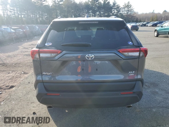 2024 Toyota RAV4 XLE Premium with VIN 2T3A1RFV8RC437554, listed as a Copart auction lot 88414755 with 12,217 mi miles and Salvage Title. Bid and sale history available at carsss.com. Image 6.