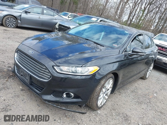 2014 Ford Fusion Titanium with VIN 3FA6P0K92ER355539, listed as a IAAI auction lot 41851471 with 178,176 mi miles and . Bid and sale history available at DreamBid. Image 2.